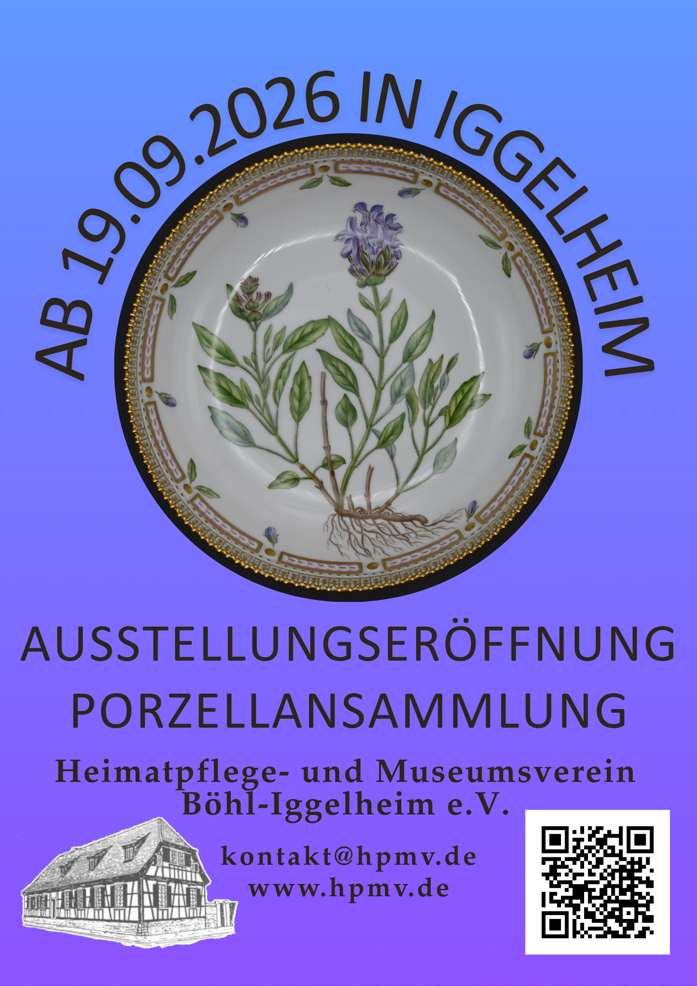 Ausstellung Hochwertiges Porzellan – Eine Auswahl aus dem Vermächtnis Bednorz 2026